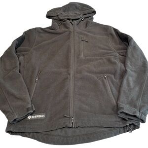 Baerskin tactical hoodie full zip fleece jacket black XL men